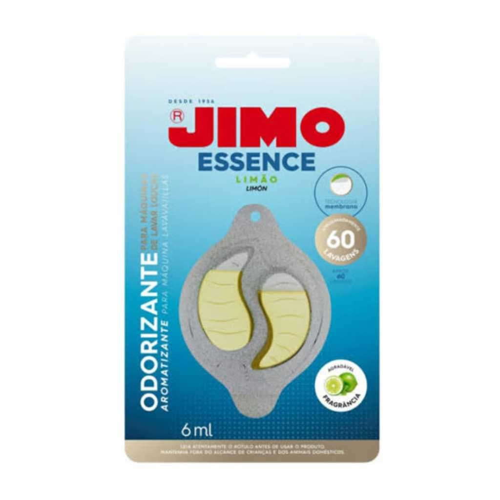 1 Cartela Odorizador Jimo Essence Limão Tira Mal Cheiro maquina de Lavar Louça