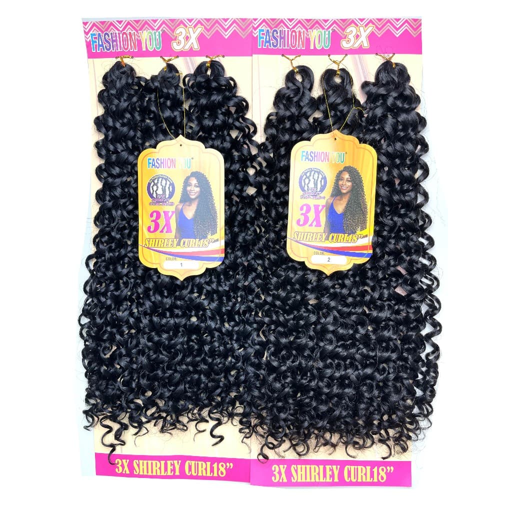 Cabelo Cacheado Crochet SHIRLEY CURL18inch Cabelo 70cm 150g Braid Hair