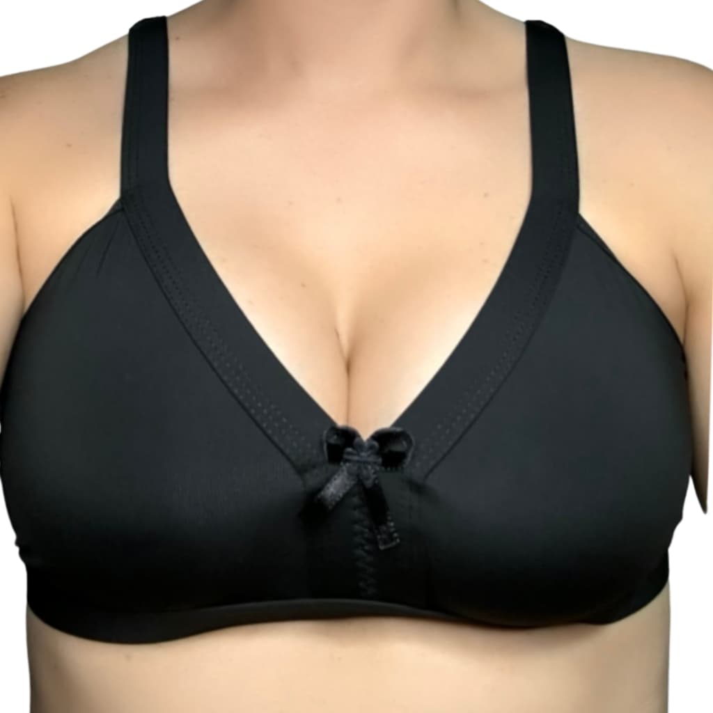 Sutiâ Básico Reforçado Casual Sem Bojo Confort Microfibra Feminino