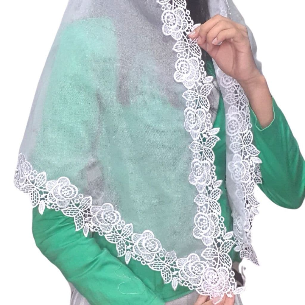 Véu CCB Redondo ou Retangular Com Gripir