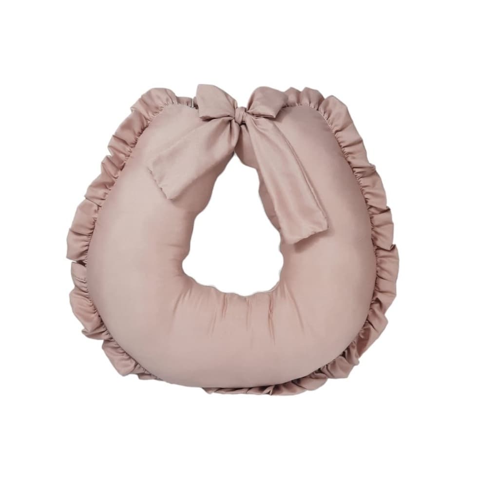 Somente a Capa da Almofada de Amamentação para Amamentar com Babado para Menina