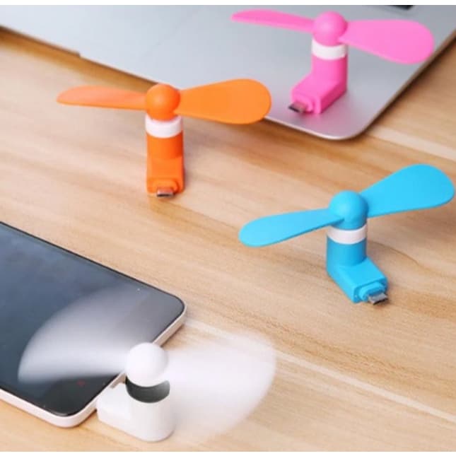 Ventilador Celular Portátil Velocidade Forte Android Iphone