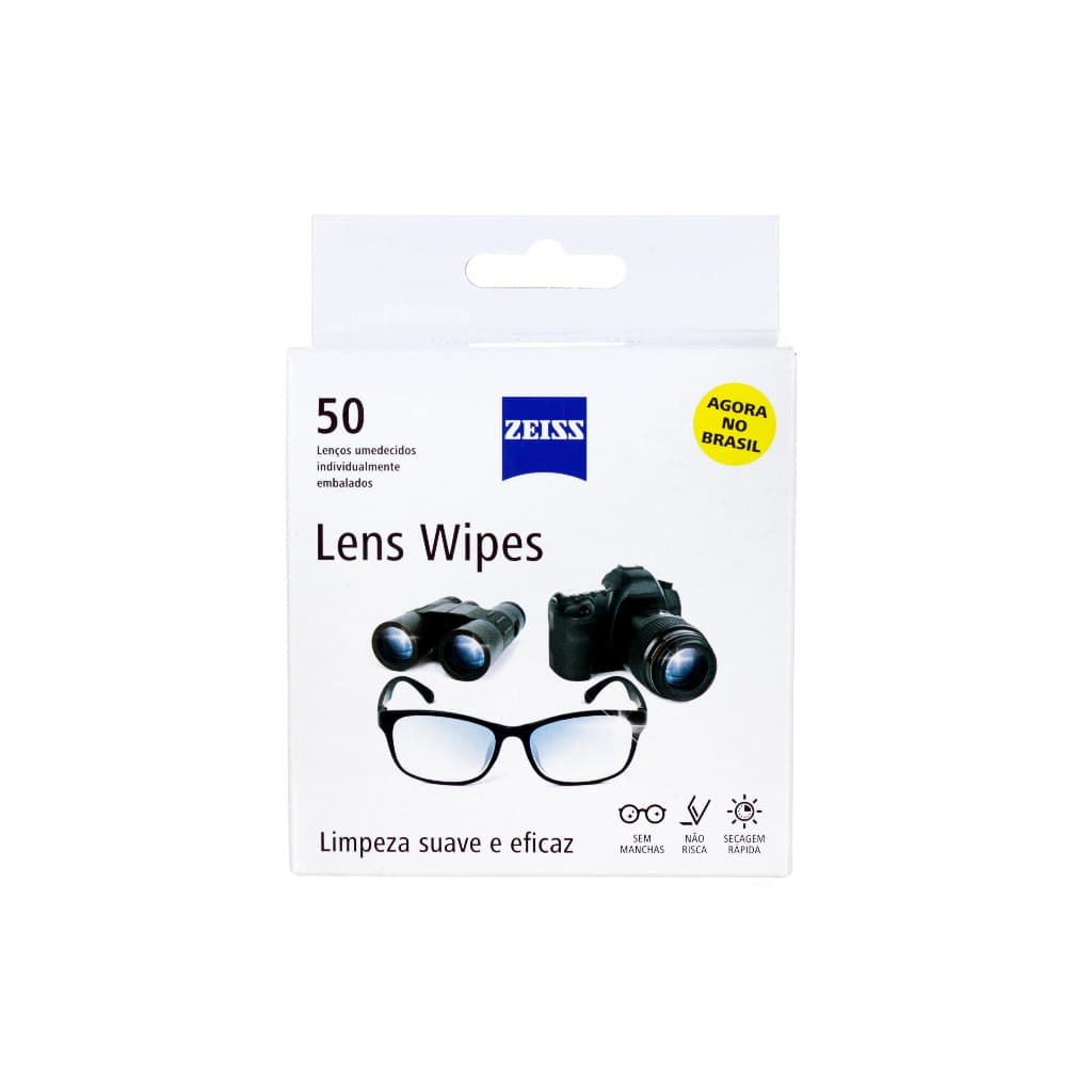 Lens Wipes Zeiss Leve 50 Pague 40 Unidades