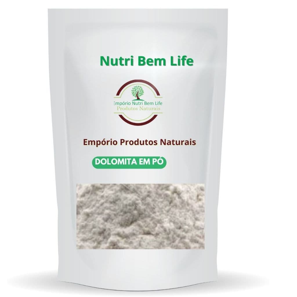 Dolomita em Pó Natural Fina | Uso Cosmético Facial e Corporal | Alta Pureza | Produto Natural