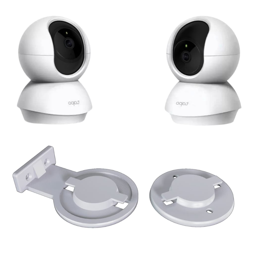 2 Suporte De Parede Teto P/camera Tplink Tapo C200 Reforçado