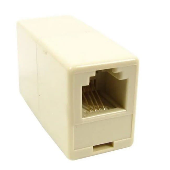 Emenda Rj-11 6x4  Vias P/ Cabos Telefone Kit 01 - Peça