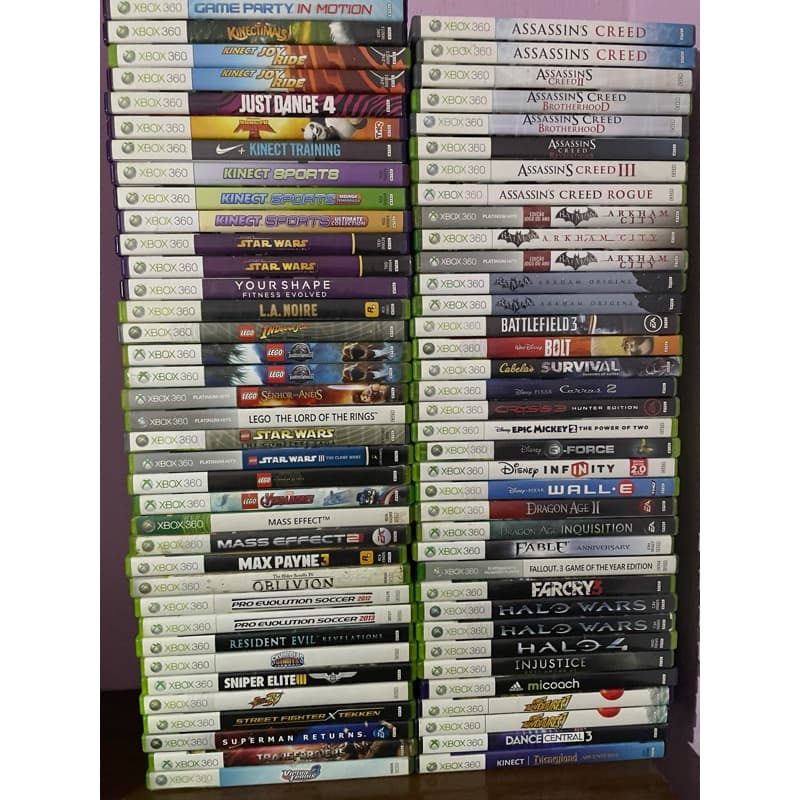 jogos de Xbox 360 originais mídia física