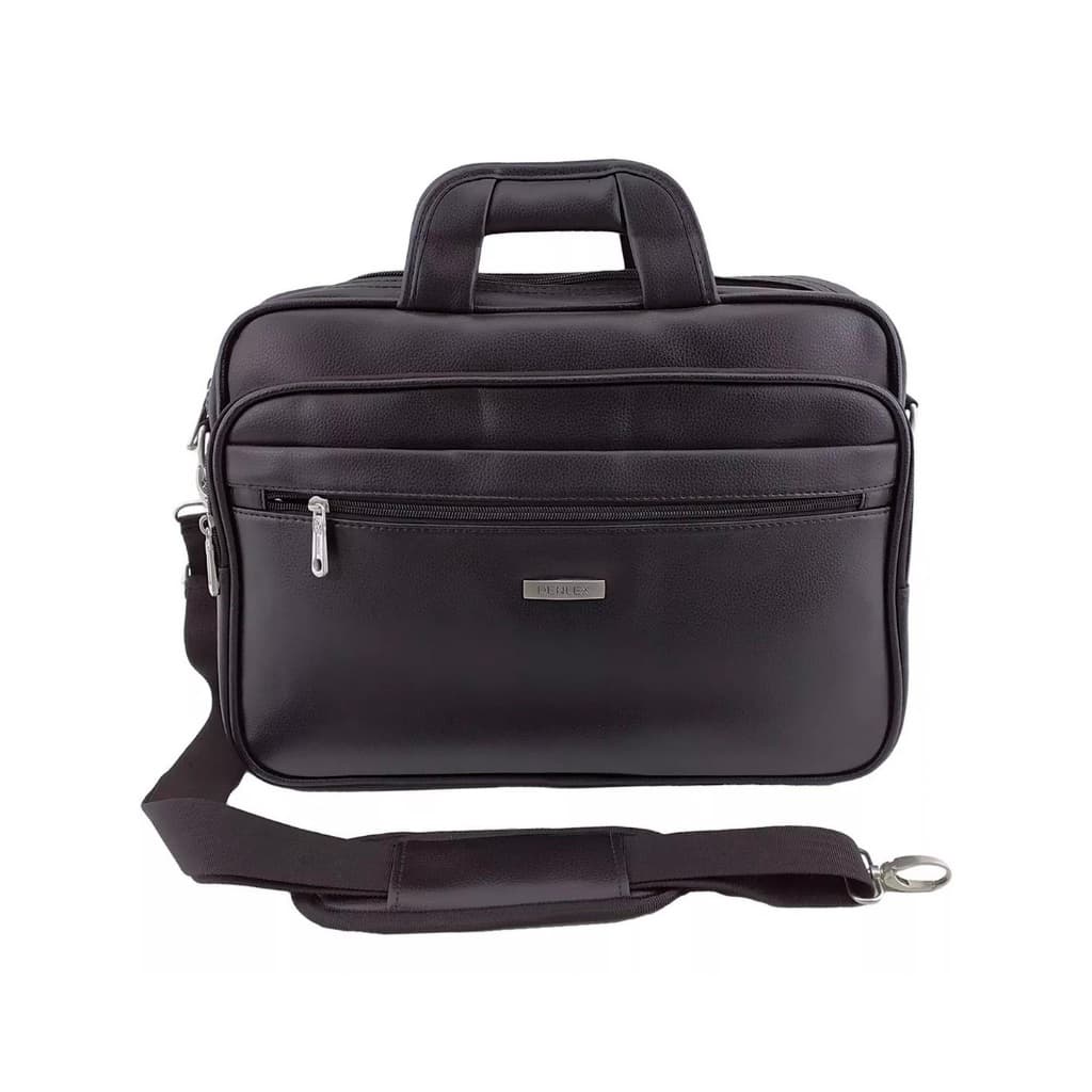 Pasta Executiva Notebook 15,6 Expansiva - Couro Ecológico Pu