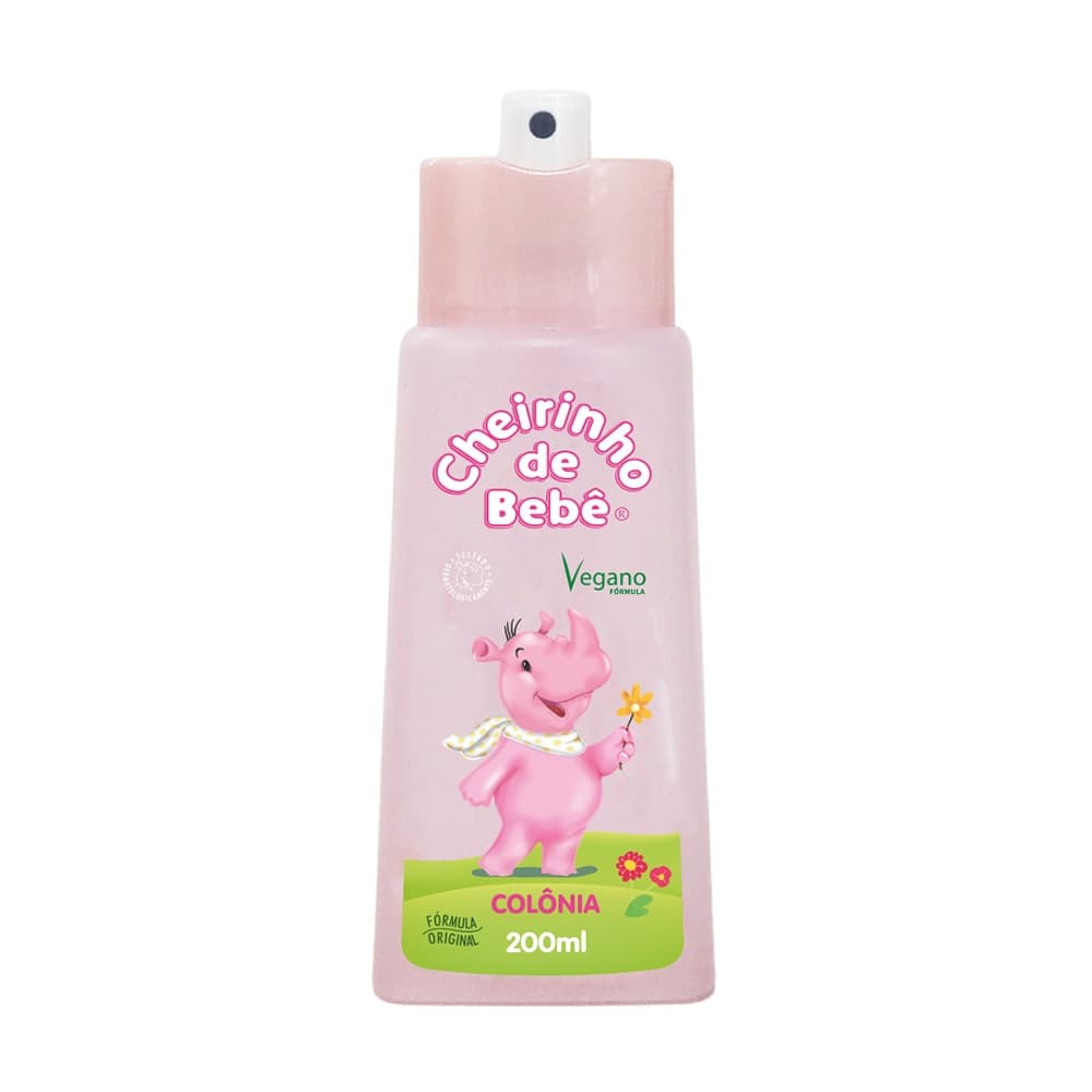 Colônia Cheirinho de Bebê  Rosa Spray 200 ml Kanitz