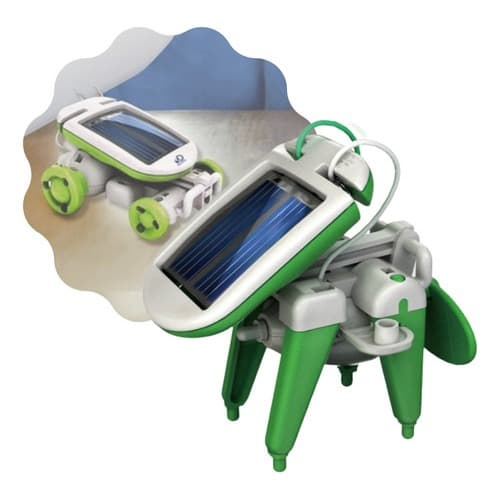 Kit Brinquedo Educativo Robotica Energia Solar - 6 Em 1