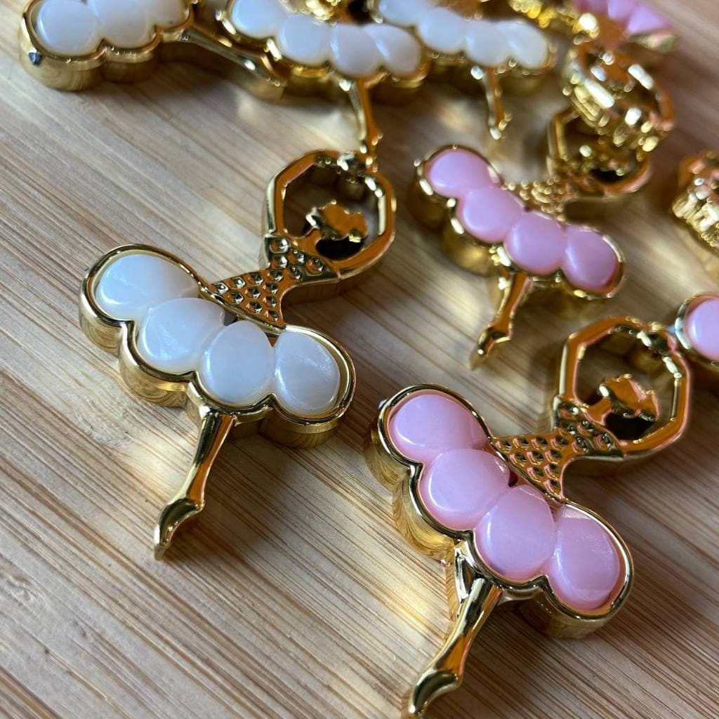 Aplique bailarina luxo 5 unidades- aplique para laço-laceira-personalizado de luxo