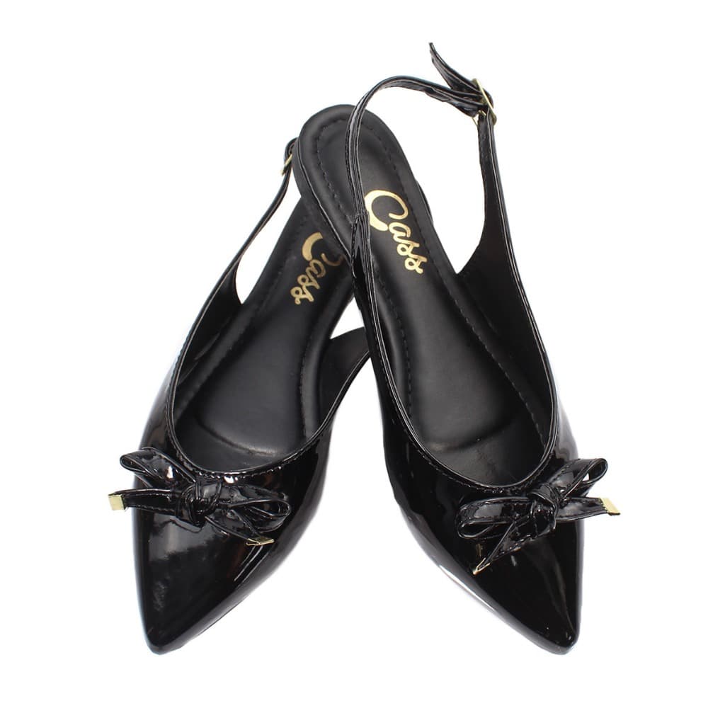 Sapatilha Feminina Mule Confortável Rasteirinha Preta