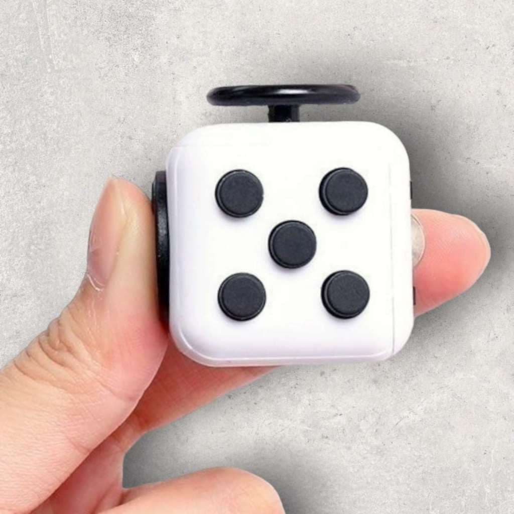 Fidget Cubo Ansiedade 6 lados Cube Anti Estresse Dedo Apertar tikok top