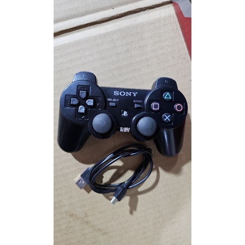 Controle de PS3 original mais cabo carregador
