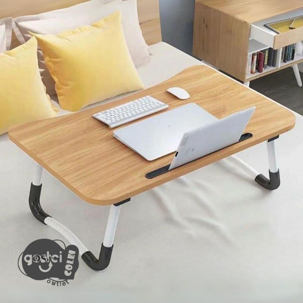 Mesa Dobrável Portátil para Notebook Home Office Apoio Cama Sofá Portátil