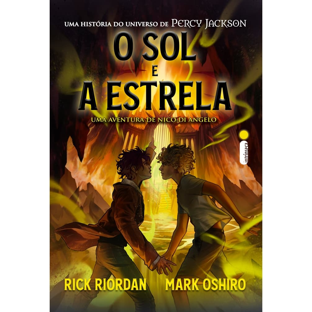 Livro O sol e a estrela: Uma aventura de Nico Di Angelo, por Rick Riordan e Mark Oshiro - Intrínseca