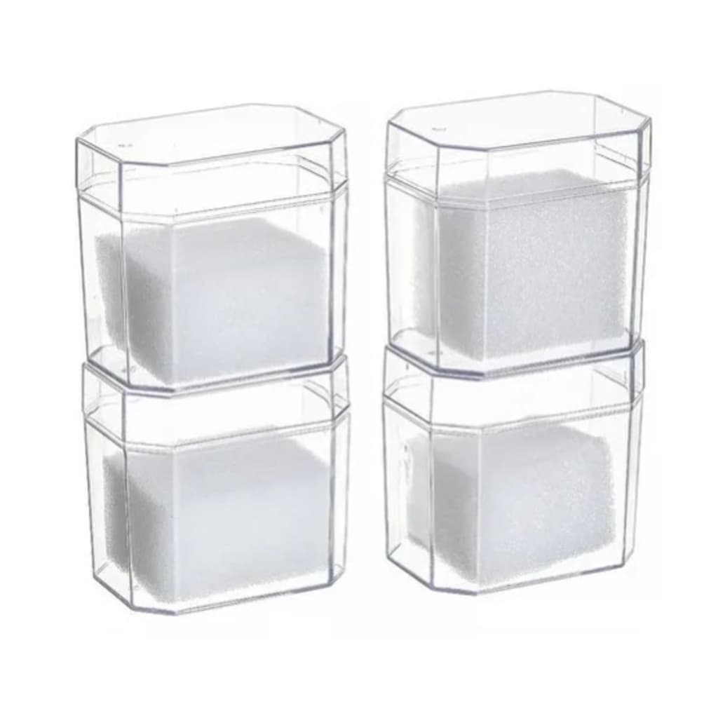 kit 30 Caixinha Estojo Acrílico estojo Para Relógio c/espuma