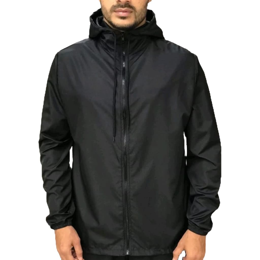 Jaqueta CORTA - VENTO Casaco 100%Tactel Leve /Prático/ Confortável/ Ideal Dia a Dia e Caminhadas