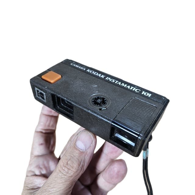 Câmera Kodak Instamtic 101 Raridade Colecionável Funciona