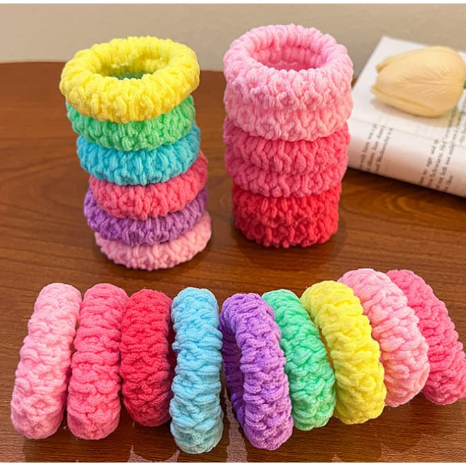 Amarrador De Cabelo Grosso Prendedor Super Resistente Rabico Colorido/preto