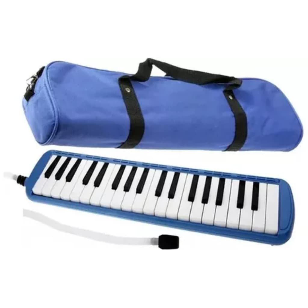 Escaleta Stage 37 Teclas Com Capa Azul SM37A