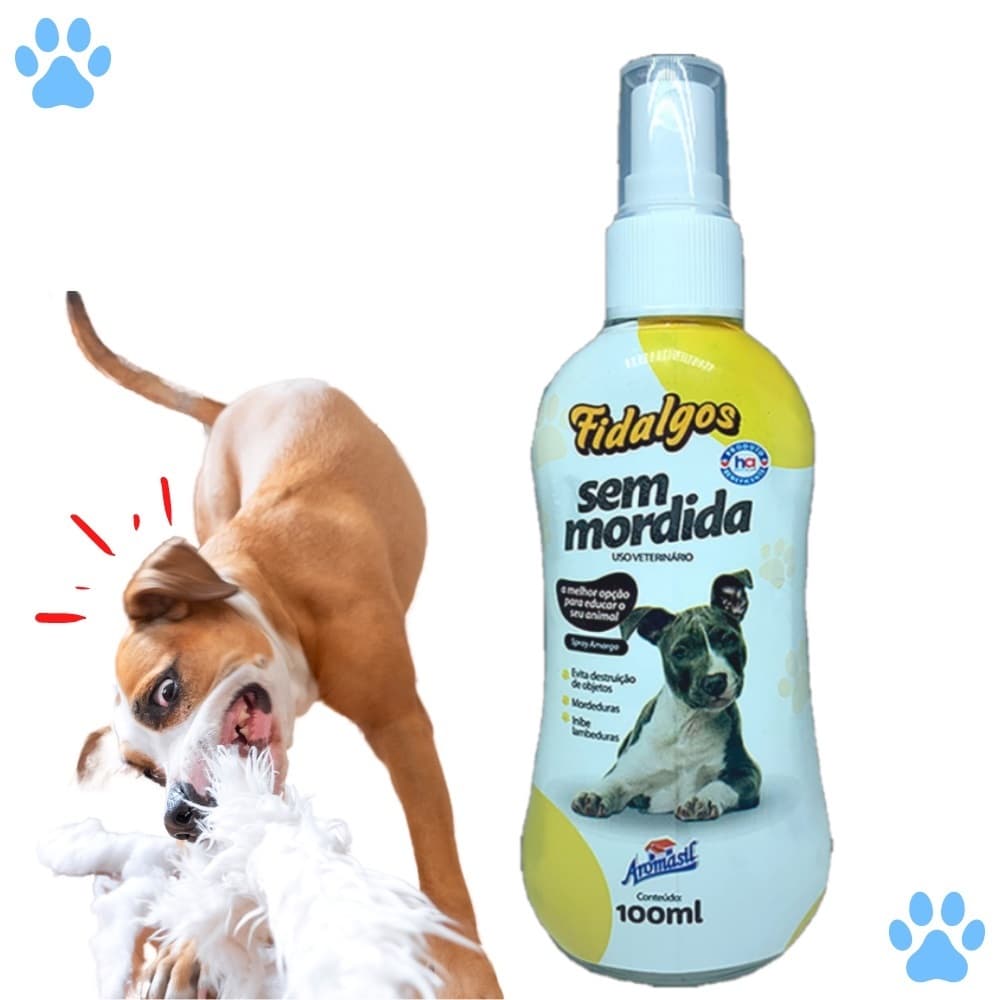 Bite Stop Spray amargo anti mordida e lambida PET adestrador