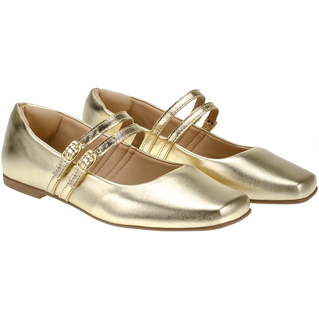 Sapatilha Mary Jane Sapato Feminino Slip Ons Mule Bailarina Moda-190