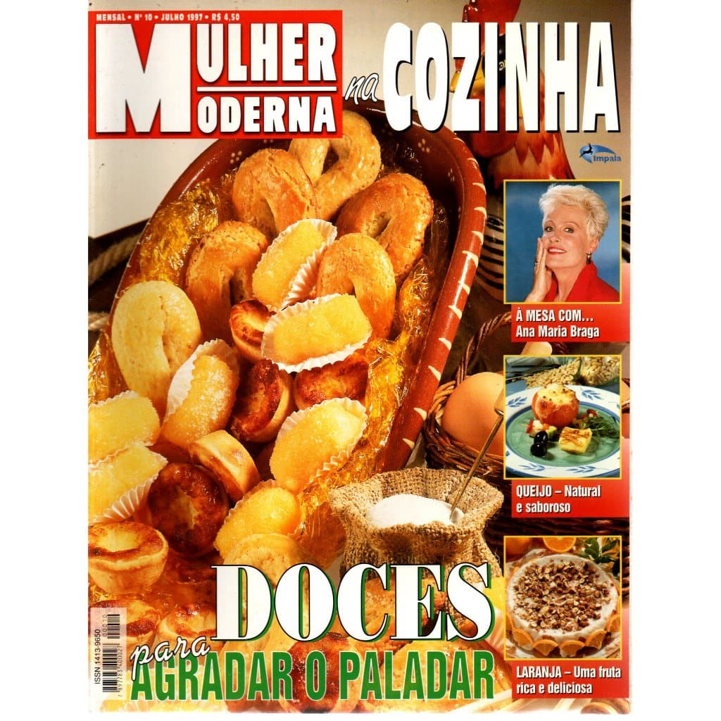 Revista Mulher Moderna na Cozinha, Nº 10, Julho, 1997