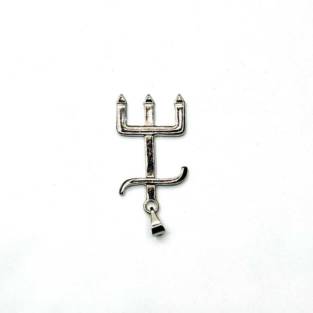 Pingente Tridente de Exu -