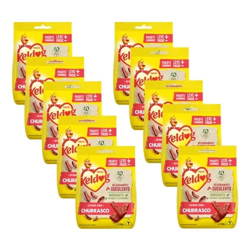 Keldog Bifinho De Churrasco Kelco 500g Kit 10un