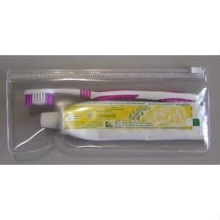 Estojo Zip Transparente para Kit Organizador 22x9cm (10, 20 ou 50 unidades)