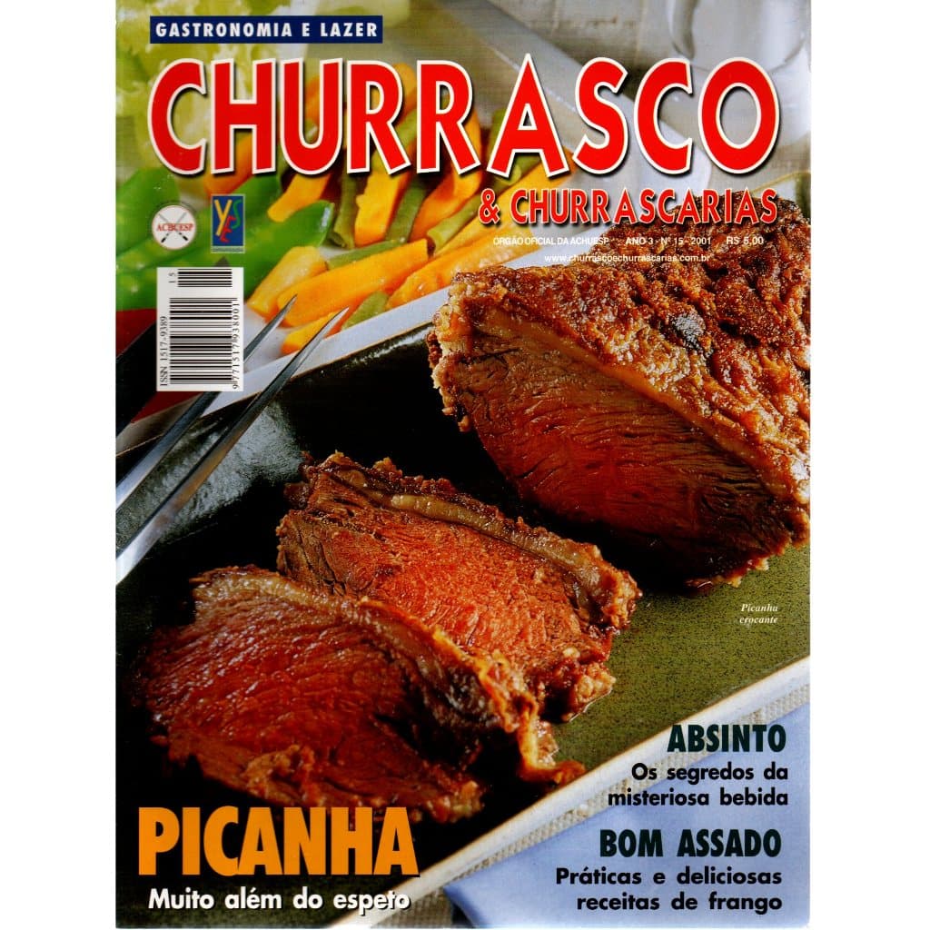 Revista Churrasco e Churrascarias, Ano 3, Nº 15, 2001