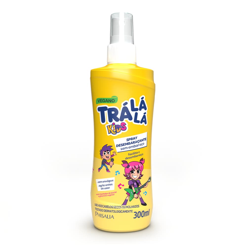 Spray Sem embaraço Trá Lá Lá Kids - Sem embaraço (300ml)