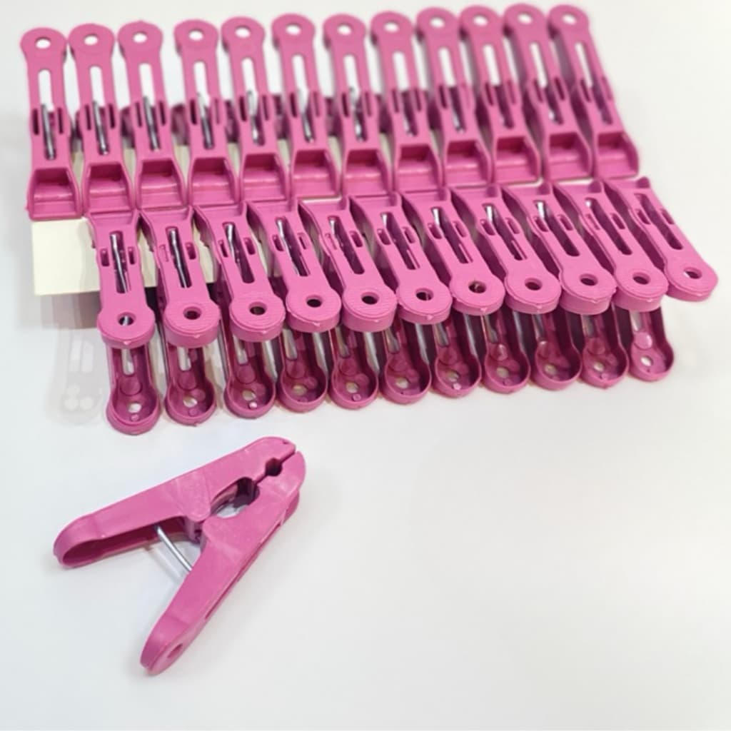 Kit 96 Prendedores Reforçado - Prendedor Pregador Varal de Roupa Reforçado