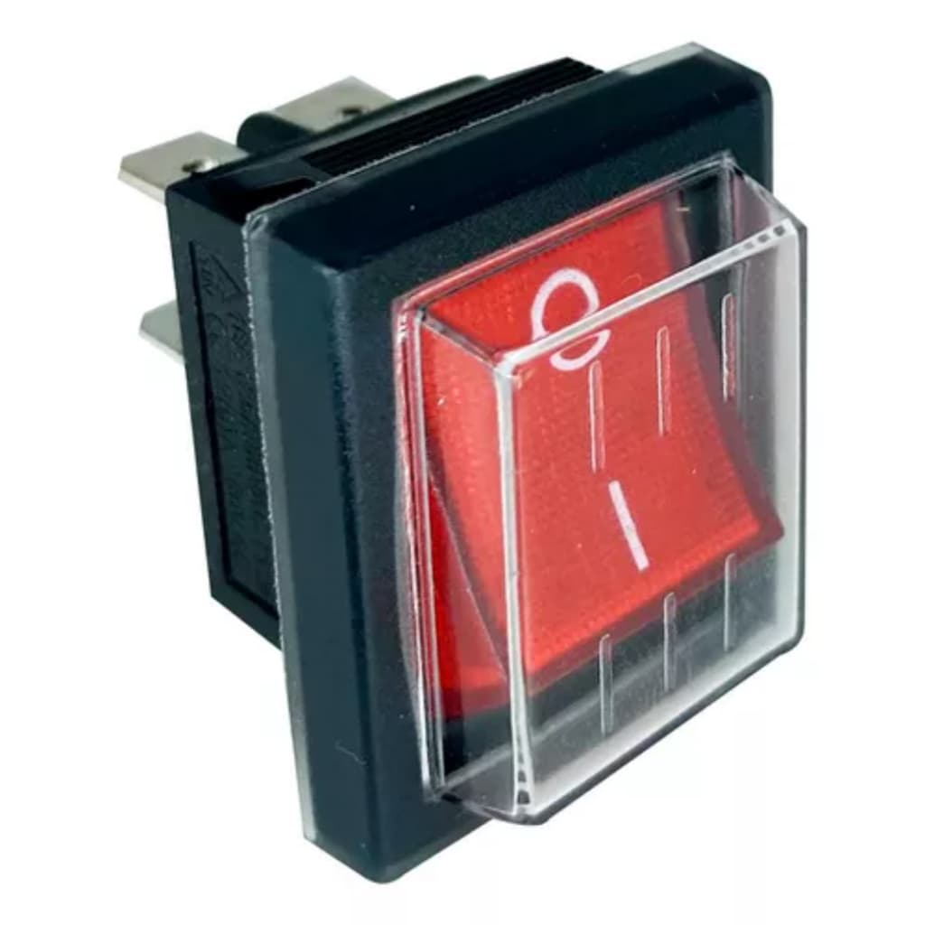 Kit 10 Peças - Chave Liga/desliga 4t Gangorra Com Capa De Silicone