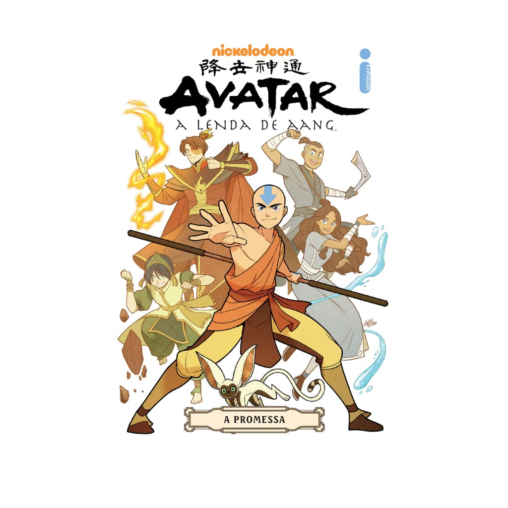 Avatar: A promessa - A lenda de Aang, por Bryan Konietzko e Michael Dante DiMartino - Intrínseca