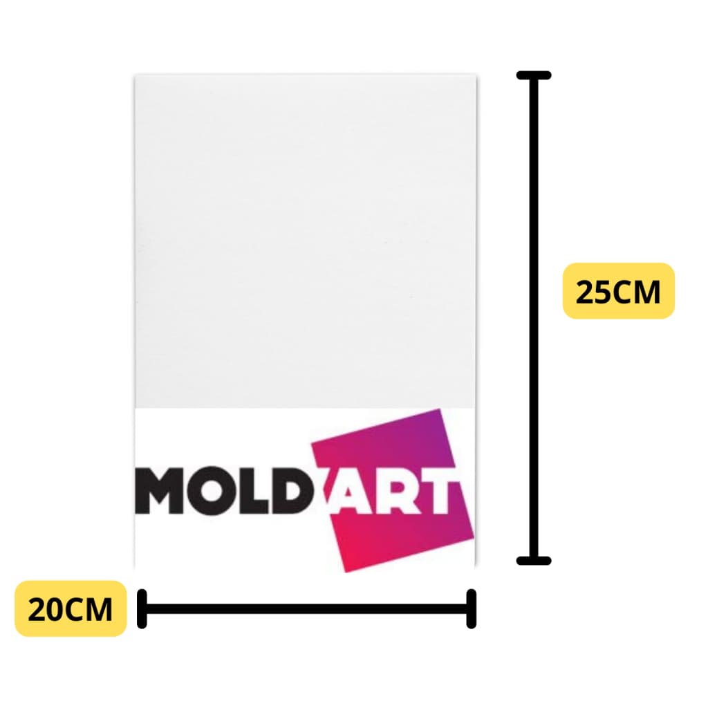 Kit Tela para Pintura Moldart 20X25 Tecido Algodão para Artesanato