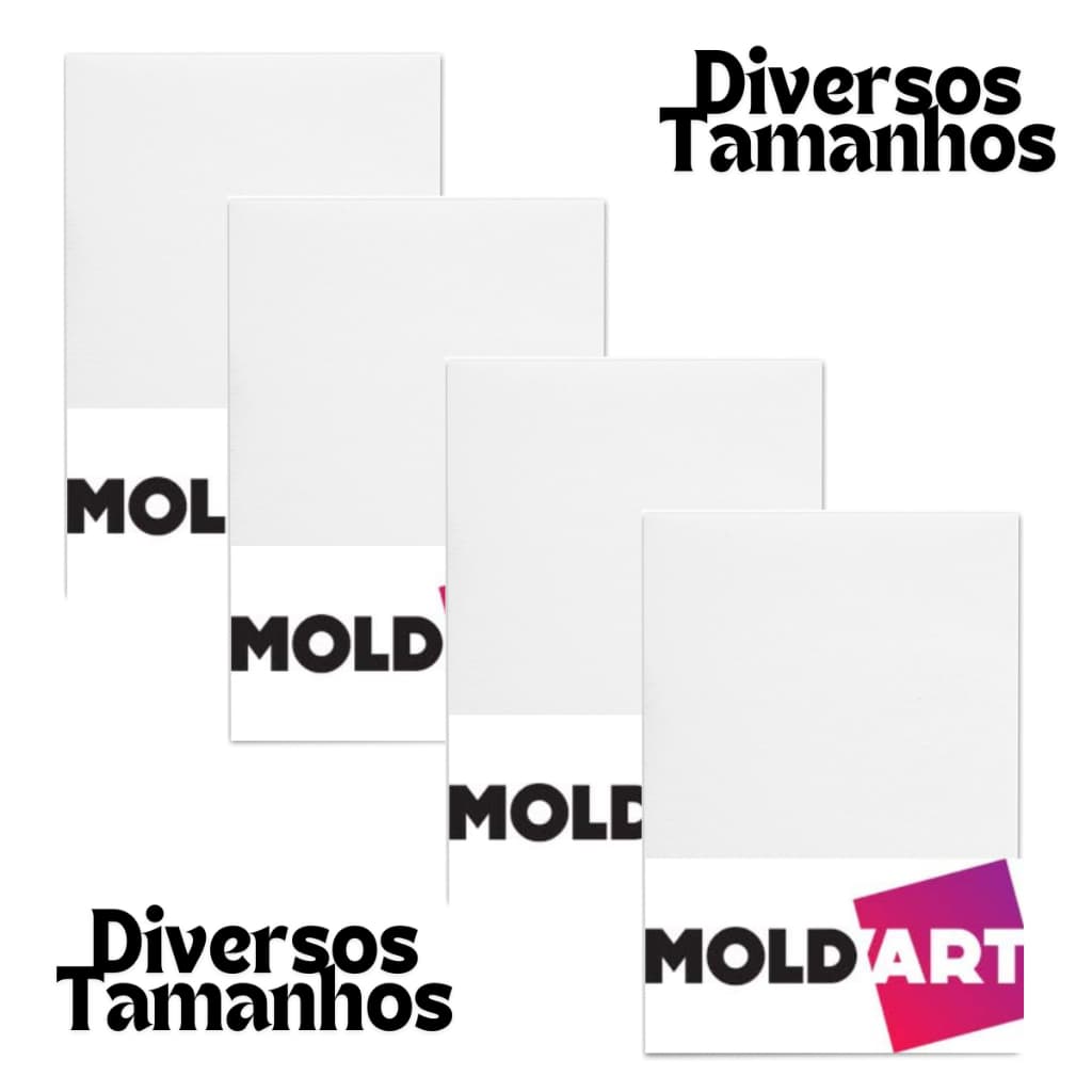 Tela para Pintura Moldart Unitario Tecido Algodão para Artesanato - Todos os Tamanhos