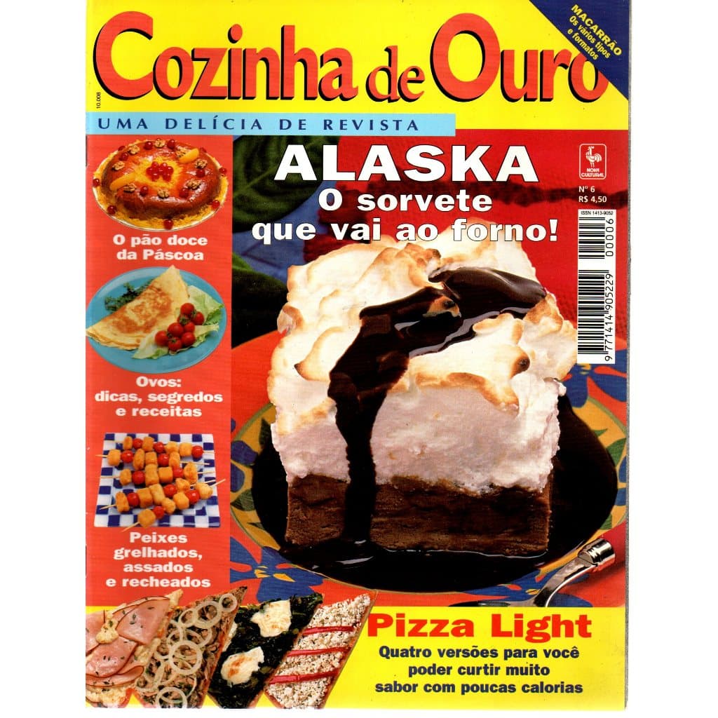 Revista Cozinha de Ouro, Ano 1, Nº 6, 1998