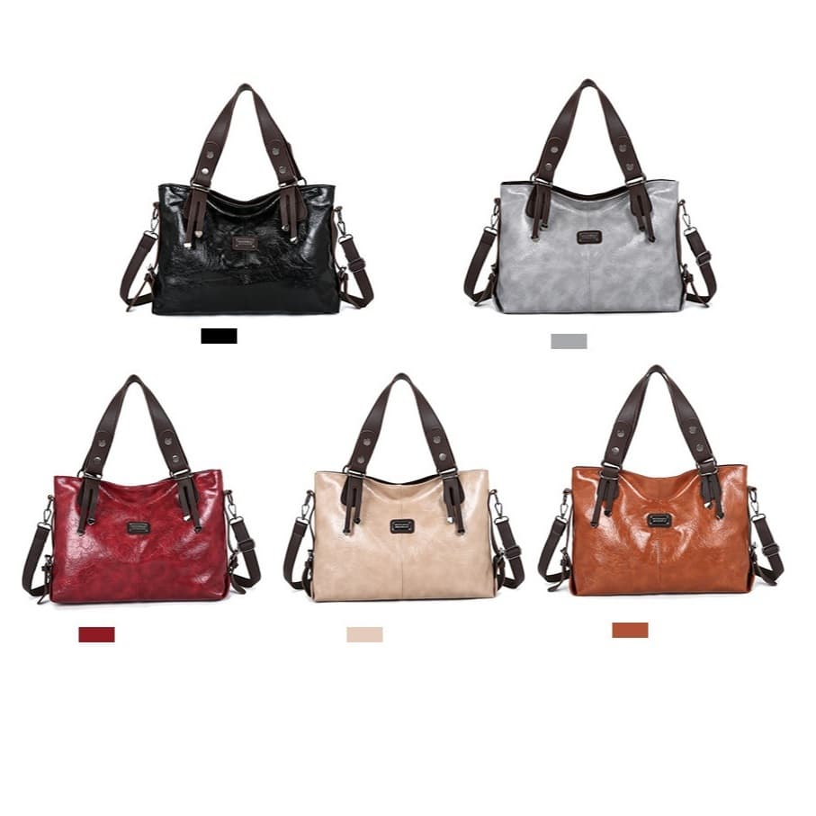 Bolsa Feminina Casual Executiva Notebook Couro Macio Luxo Premium