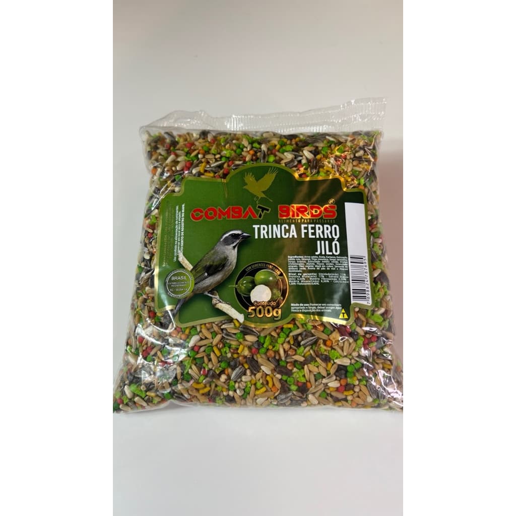 RAÇÃO PARA TRINCA FERRO JILÓ - MISTURA DE SEMENTES PENEIRADAS