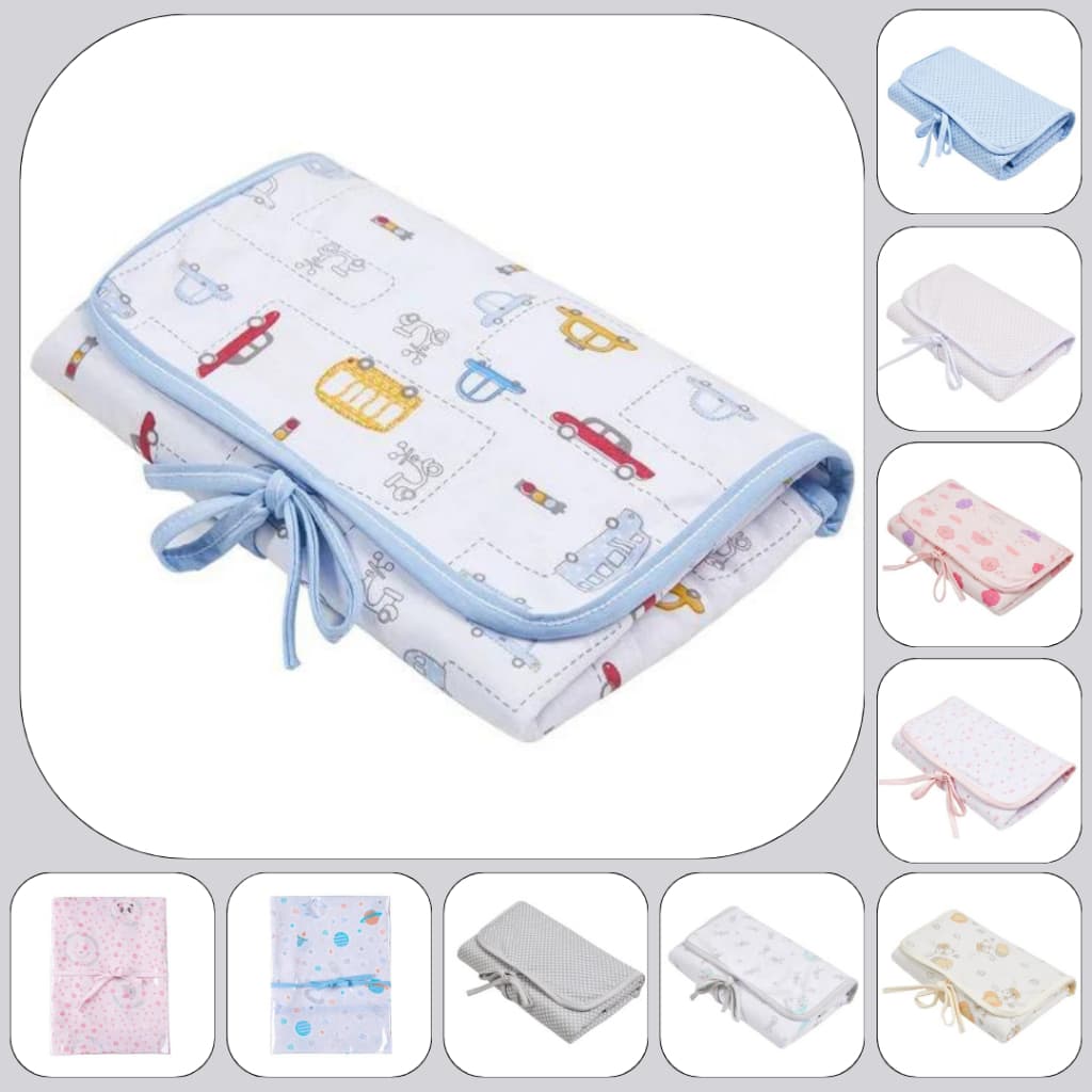 Trocador de Fraldas Portátil Impermeável – 45x75 cm ou 40x66 cm