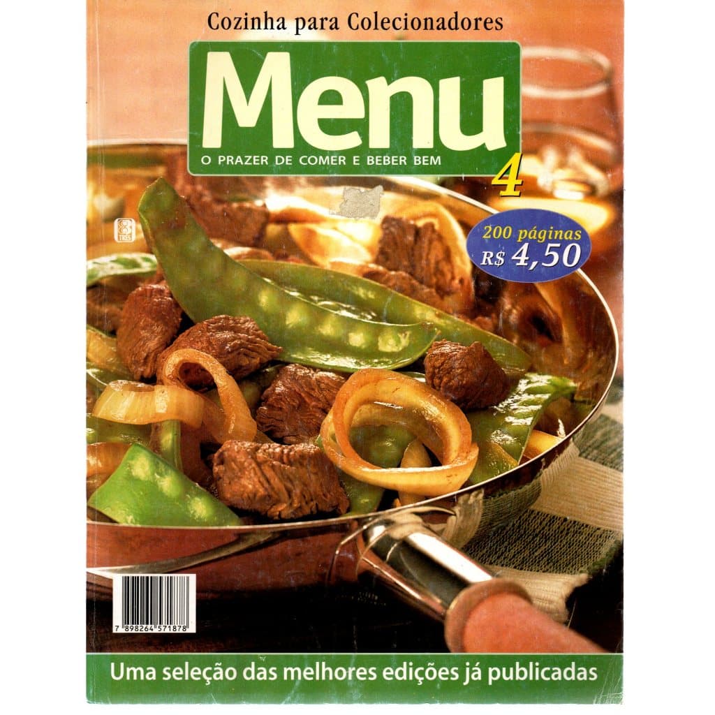 Revista Menu, Encadernação, Nº 4, 2003