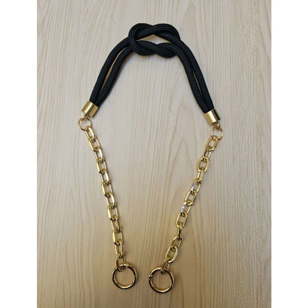 ALÇA PARA BOLSAS DE CORDÃO NÁUTICO COM CORRENTE 70CM,BOLSAS DE CROCHE,CARTEIRA,CLUTCHES,CELULAR