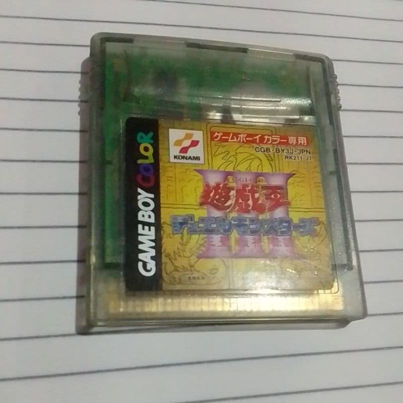 Cartucho de Game Boy Color Yu gi oh 3 original