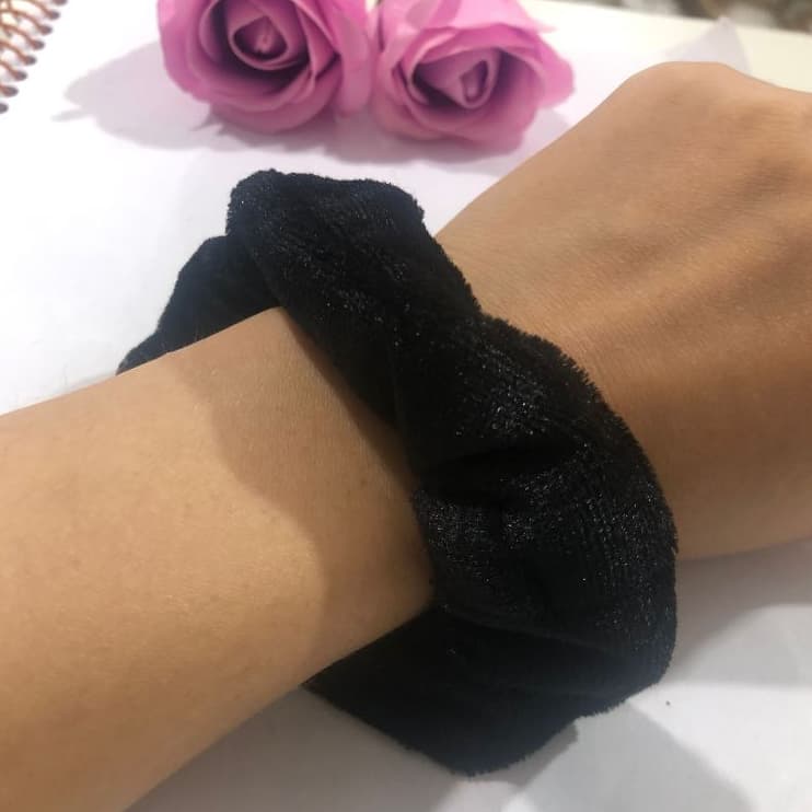 12Unidades Xuxinha scrunchies de cabelo rabicó prendedor de cabelo/pano