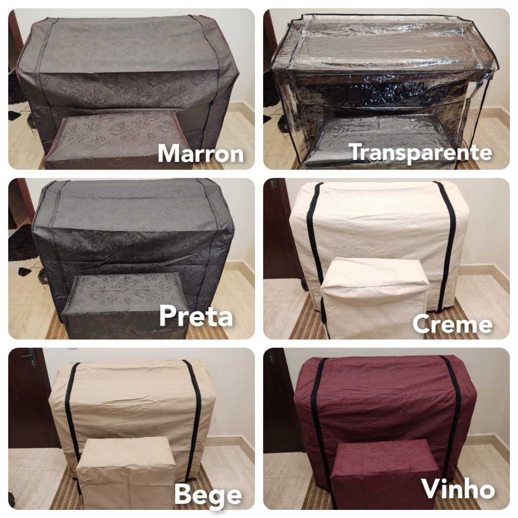 Capa Protetora Extra Luxo P/ Orgão Modelos Cores A Escolher