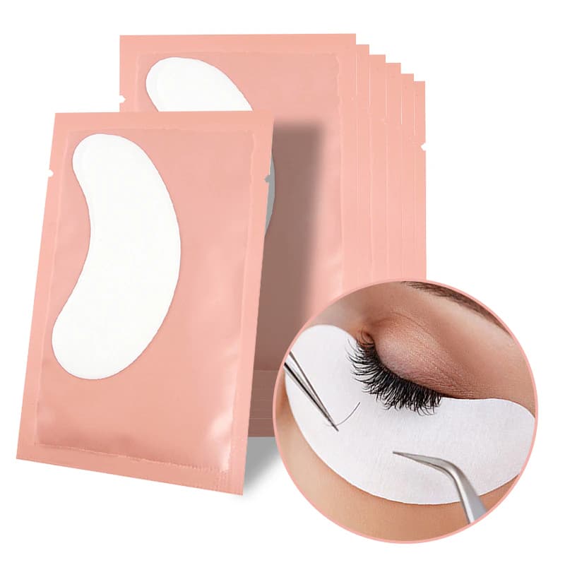 400 Unid. (200 Pares) Pad Ped Gel Protetor de Pálpebras Alongamento Extensão Cílios Adesivo de Olho