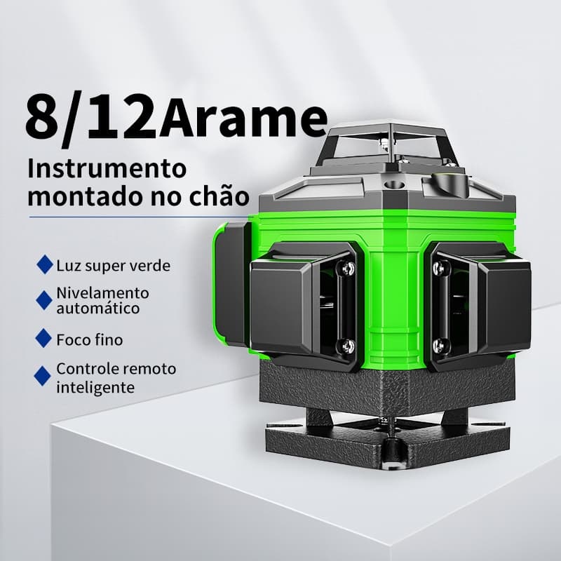 8/12/16 Linhas Laser  Nível 360 ° Medição De Linha Ferramentas Rotativas Internas Ou Externas
