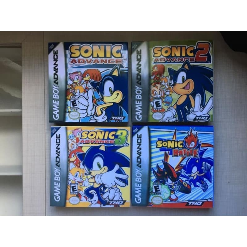 2 caixa com berço gameboy holografica